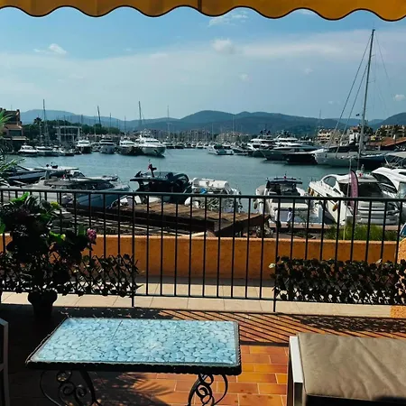 Marcogma - Appt T2 Climatisé Avec Vue Sur Le Port à Deux Pas De La Et Aux Portes De Saint-tropez